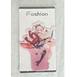 Genshin Impact Yoimiya Acrylic Stand Figure Anime Sealed With Base